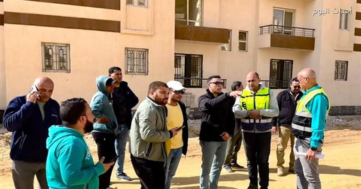 جولات ميدانية لتسريع تسليم وحدات سكن لكل المصريين