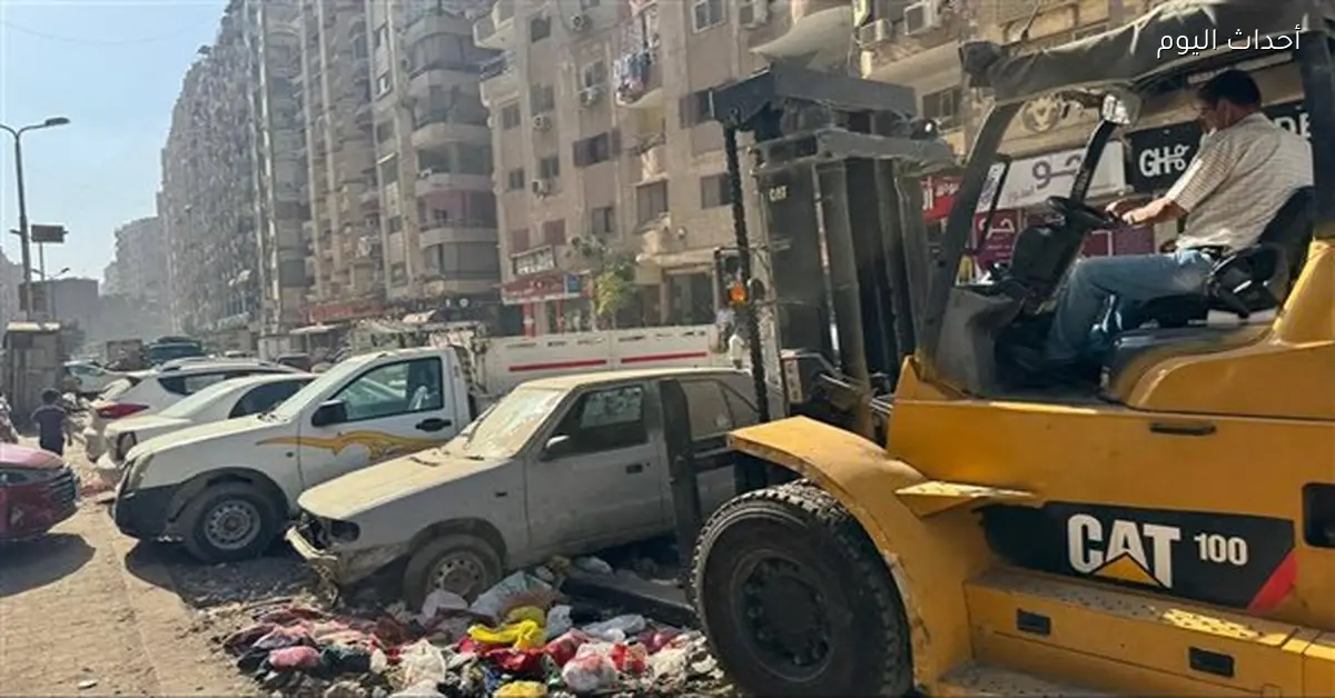 جولات ميدانية لمتابعة أعمال النظافة في نجع حمادي