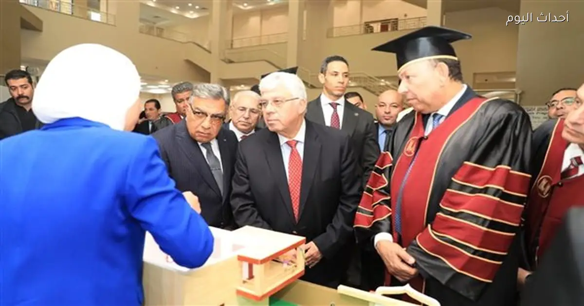 حفل تخريج أول دفعة من جامعة المنصورة بحضور وزير التعليم العالي ومحافظ الدقهلية