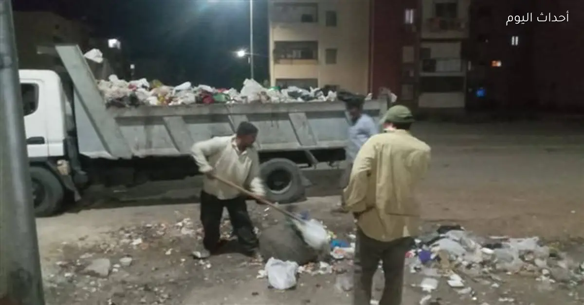 حملات نظافة مكثفة في حي فيصل صباحًا ومساءً