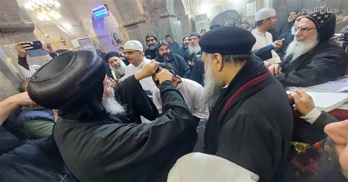 دير الأنبا متاؤس الفاخوري يكرم سيامة راهبين جديدين في جبل أصفون