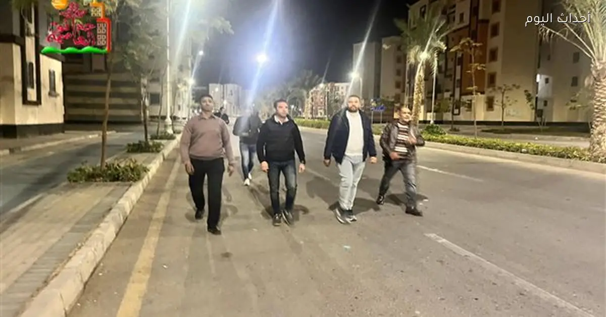 رئيس جهاز حدائق العاصمة يتفقد شوارع ومناطق مختلفة