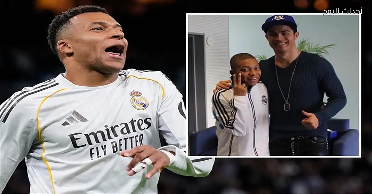 رونالدو يتحدث بعد معادلة مبابي لرقمه مع ريال مدريد