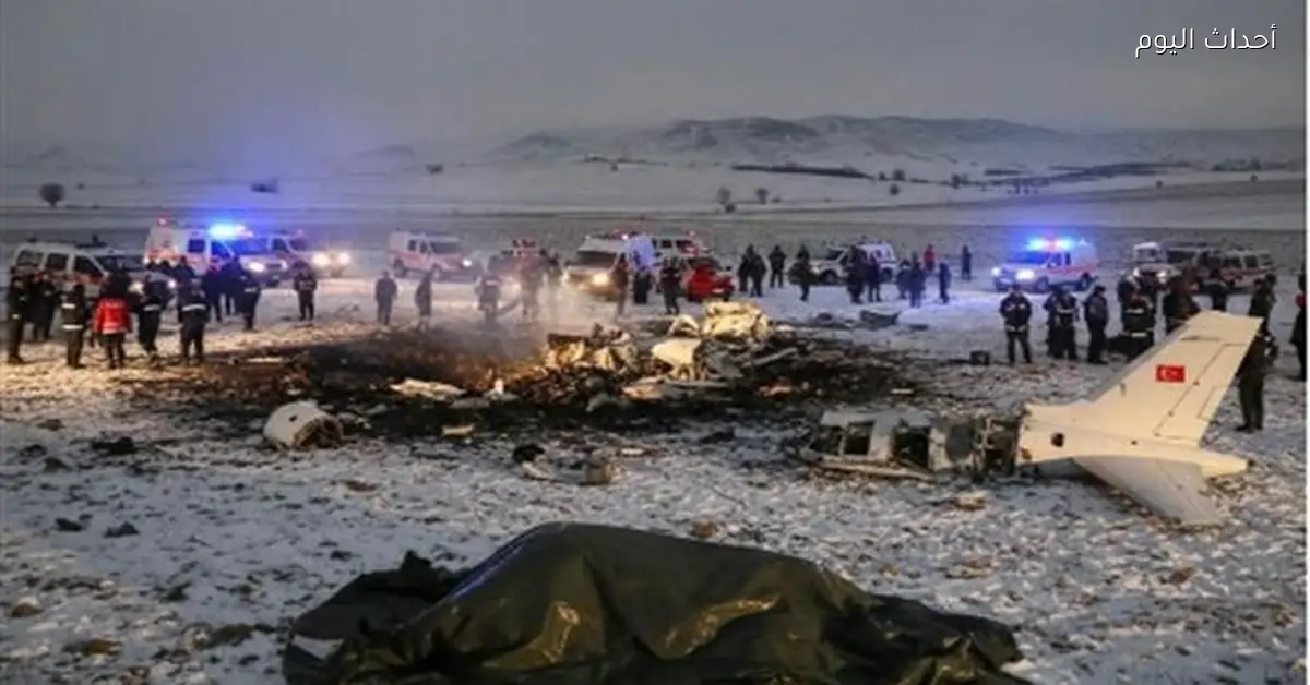 طائرة رئيس الأركان الليبي تطلب هبوطاً اضطرارياً قبل تحطمها في أنقرة