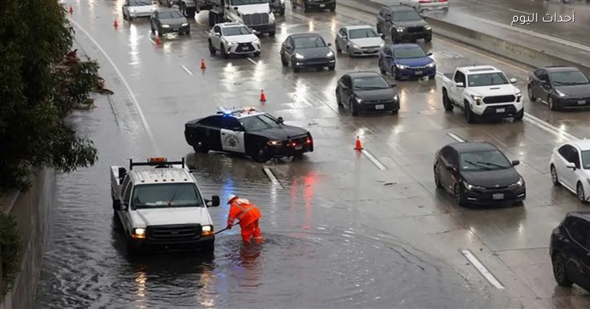 لوس أنجلوس تستعد لمواجهة فيضانات قوية