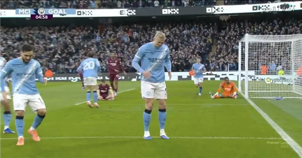 مانشستر سيتي يتفوق على وست هام في الدوري الإنجليزي 2025