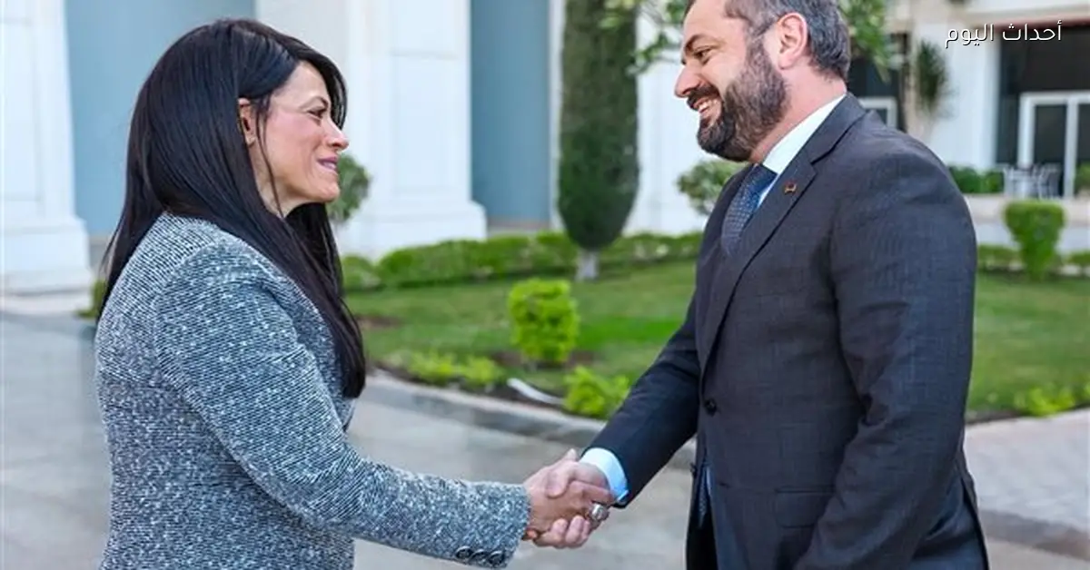 مباحثات بين المشاط ووزير الاقتصاد الأرميني حول الشراكة الاقتصادية