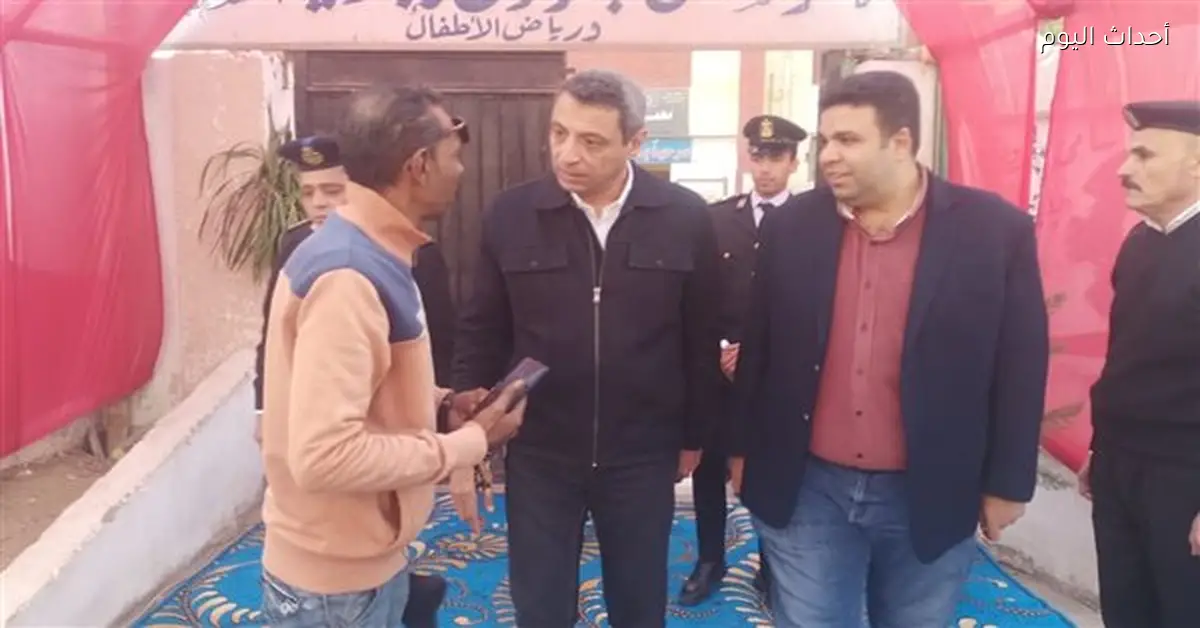 محافظ السويس يزور لجان الإعادة في الانتخابات البرلمانية
