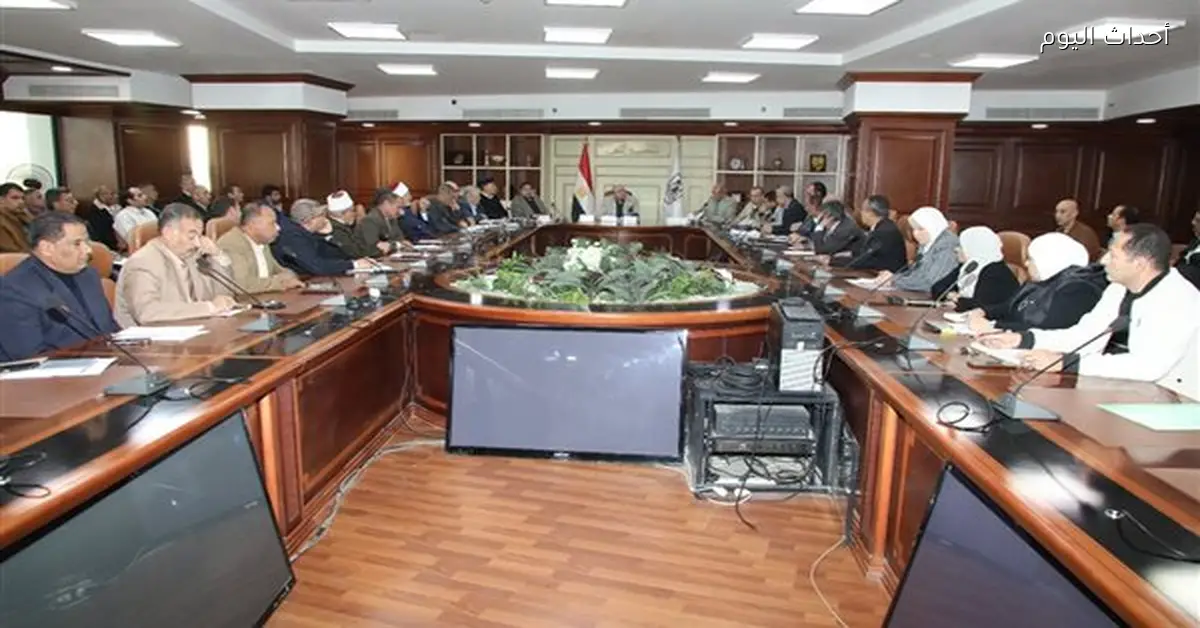 محافظ بني سويف يطلق خطة إزالة التعديات على أراضي الدولة