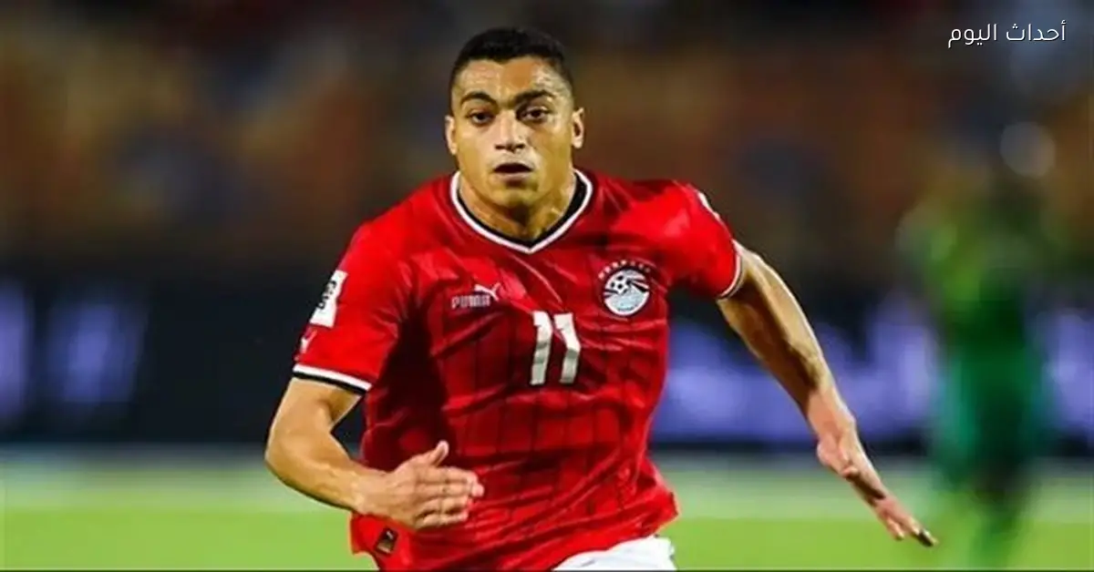 مصطفى محمد يسجل هدفه الأول مع منتخب مصر ضد نيجيريا