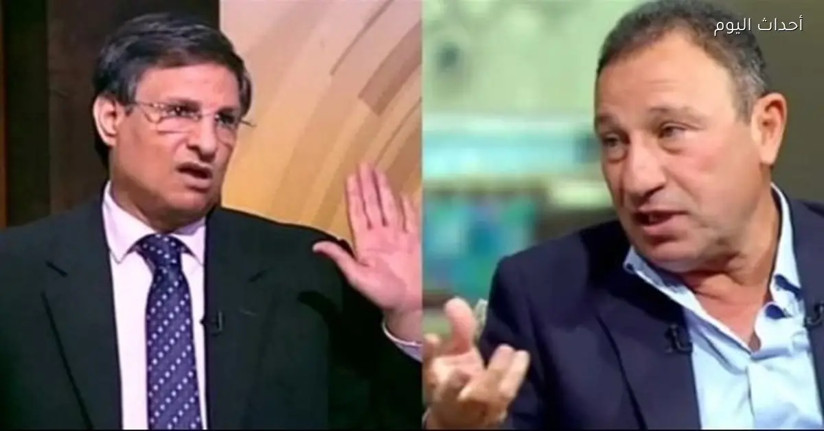 مصطفى يونس يعتذر لمحمود الخطيب في احتفالية محبة الأهلي