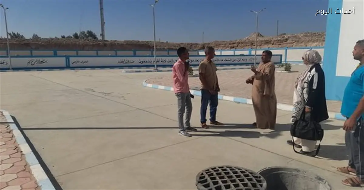 مياه قنا توقع عقد مشروع صرف صحي في كرم عمران