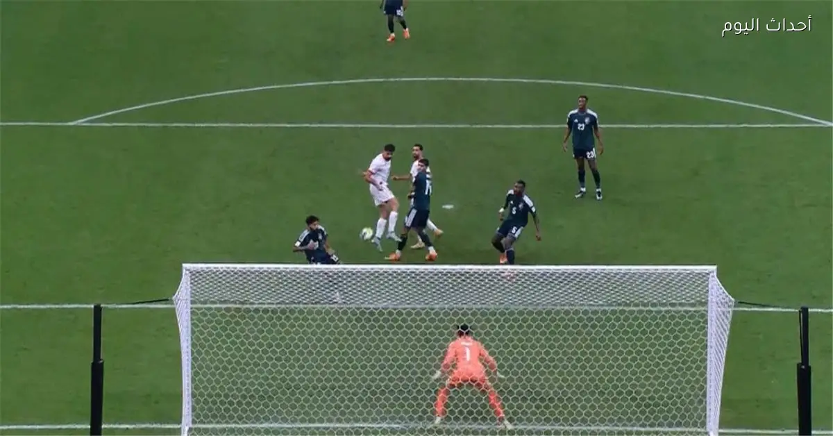 نزار الرشدان يحرز هدف الأردن الأول في شباك السعودية بكأس العرب