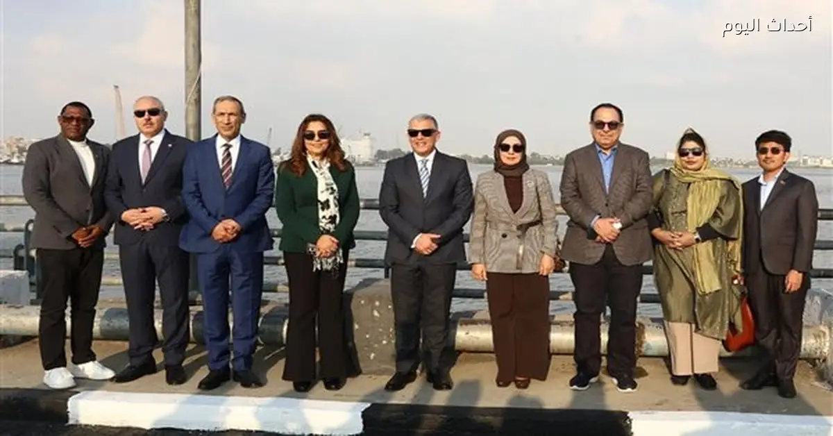 وزيرة التنمية تفقد مشروع نادي وشاطئ الفيروز بالإسماعيلية