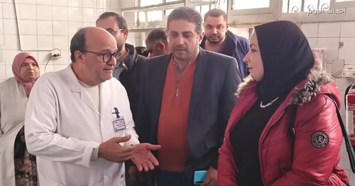 وكيل الطب العلاجي بالدقهلية يتفقد مستشفى أتميدة ويؤكد على تحسين الخدمات
