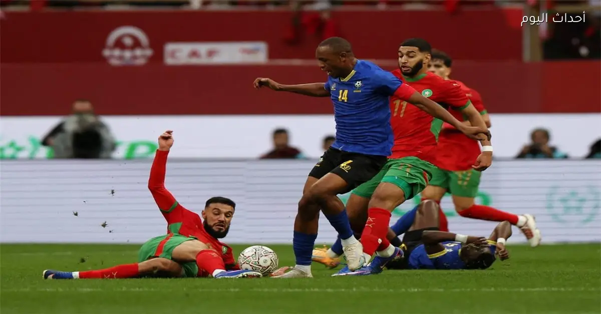 أفضل لاعب في مباراة المغرب وتنزانيا بكأس أمم إفريقيا