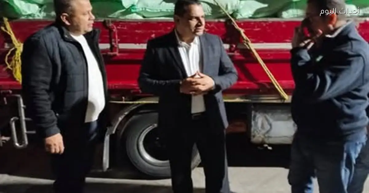 مديرية تموين الجيزة تضبط 14 طن دقيق مدعم في حملة ليلية