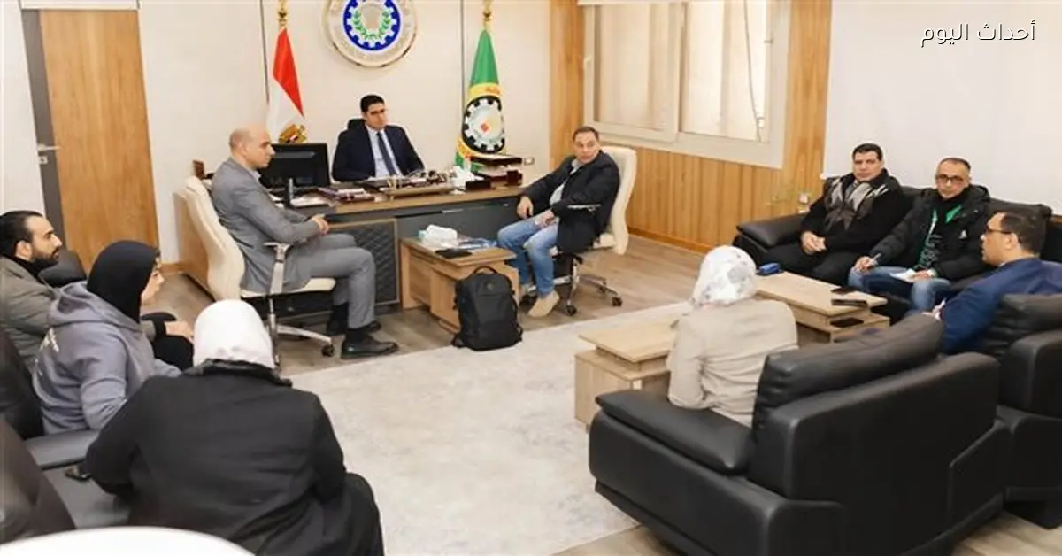 نائب محافظ الدقهلية يناقش دعم التحول الرقمي