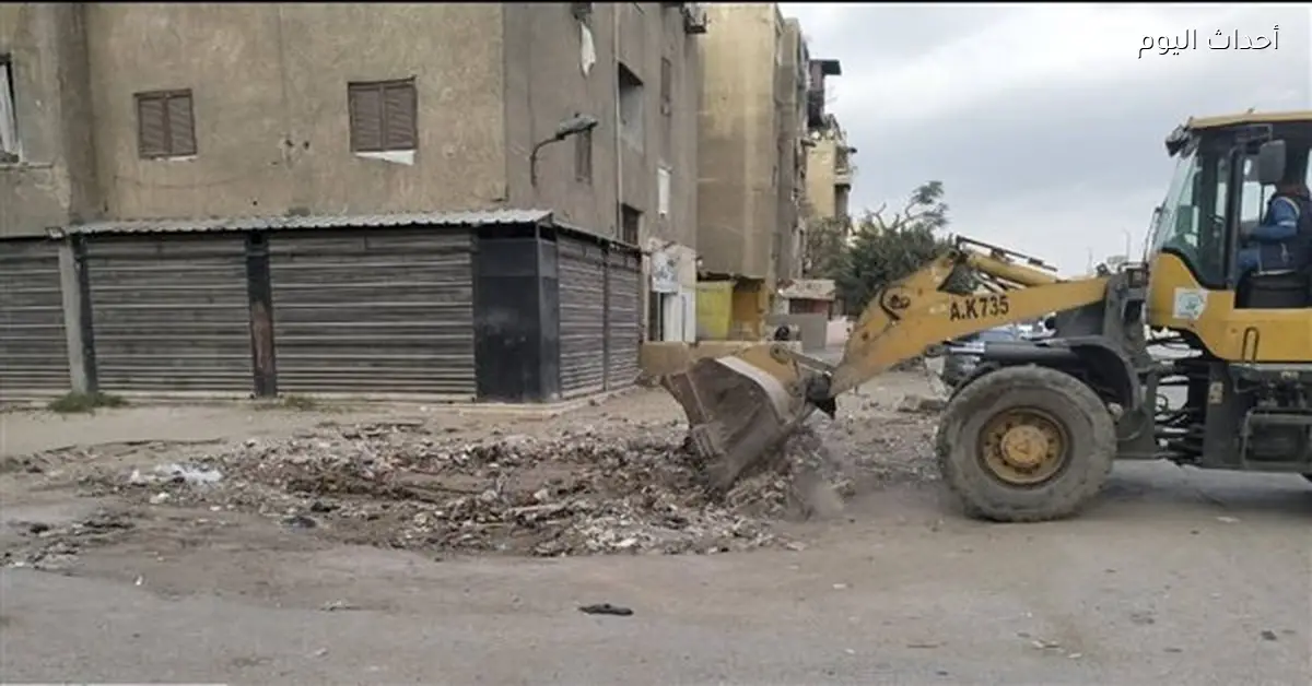 حي السلام يستجيب لشكاوى سكان مساكن الوادي من المخلفات