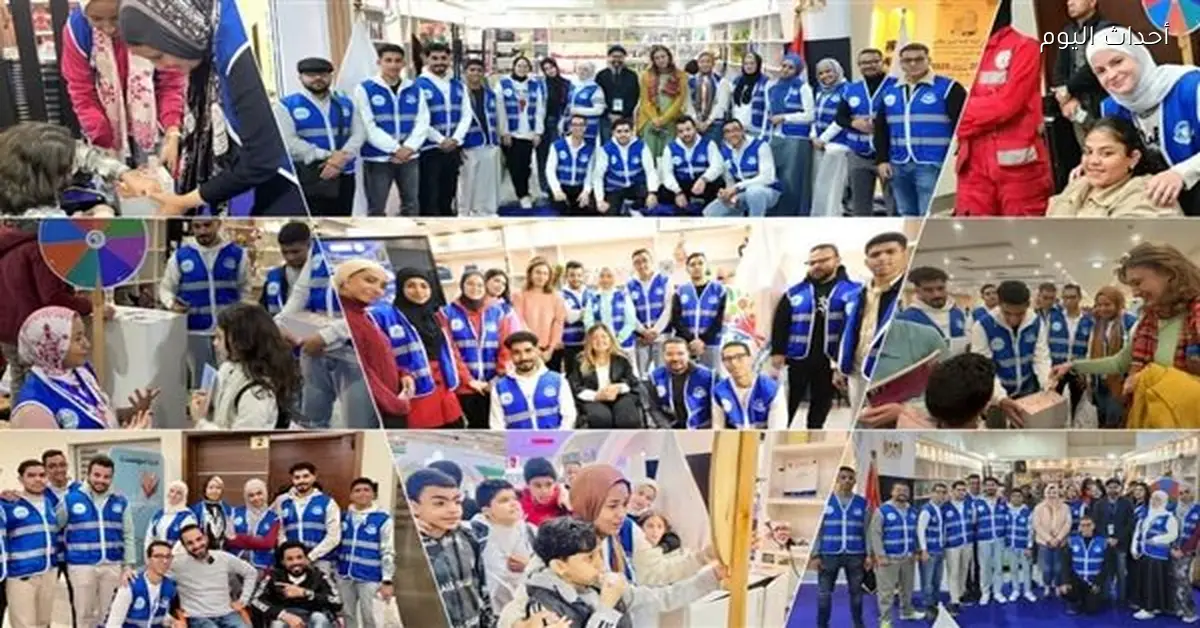 توزيع كراسي متحركة لذوي الإعاقة في معرض الكتاب