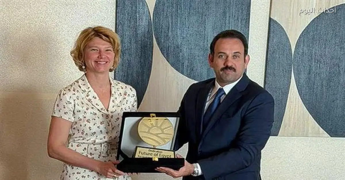 رئيس جهاز مستقبل مصر يلتقي وزيرة الزراعة الروسية لبحث توريد القمح