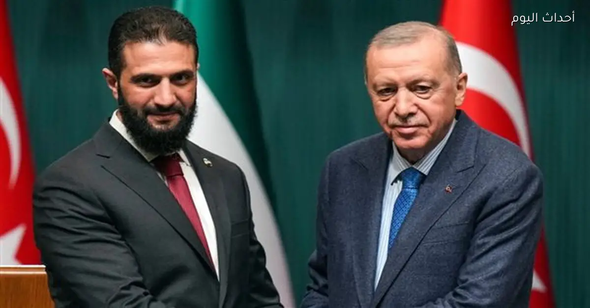 أحمد الشرع يطلع أردوغان على تطورات معارك حلب