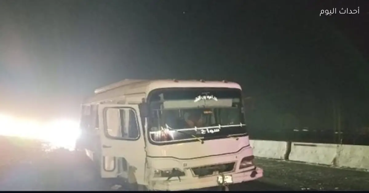 أسماء المصابين في حادث الطريق الصحراوي الشرقي ببني سويف