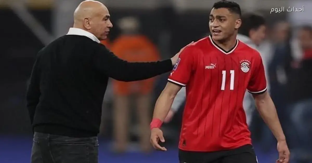 إبراهيم حسن يهدئ مصطفى محمد قبل مباراة كوت ديفوار