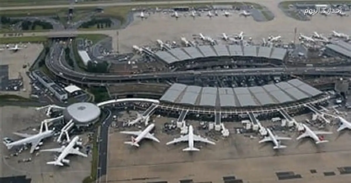 إلغاء 140 رحلة جوية في باريس بسبب تساقط الثلوج