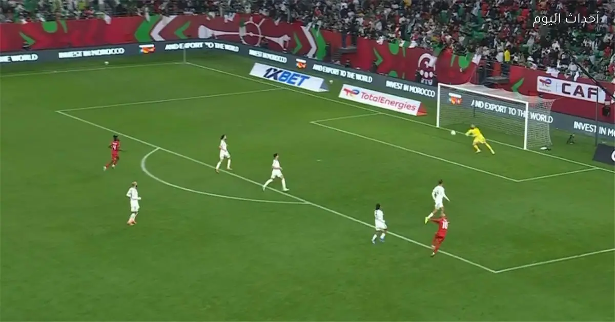 إيميليو نسوي يحرز هدف غينيا الاستوائية الأول في شباك الجزائر