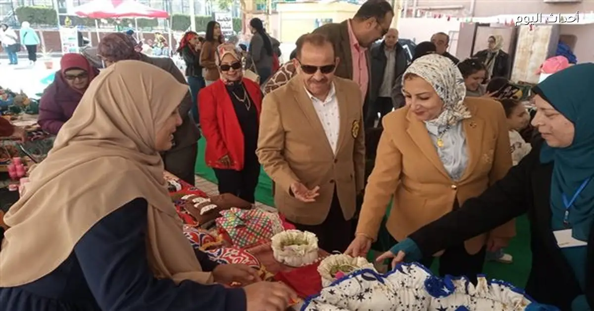 افتتاح معرض «هي والمستقبل» للمنتجات اليدوية في جزيرة الورد