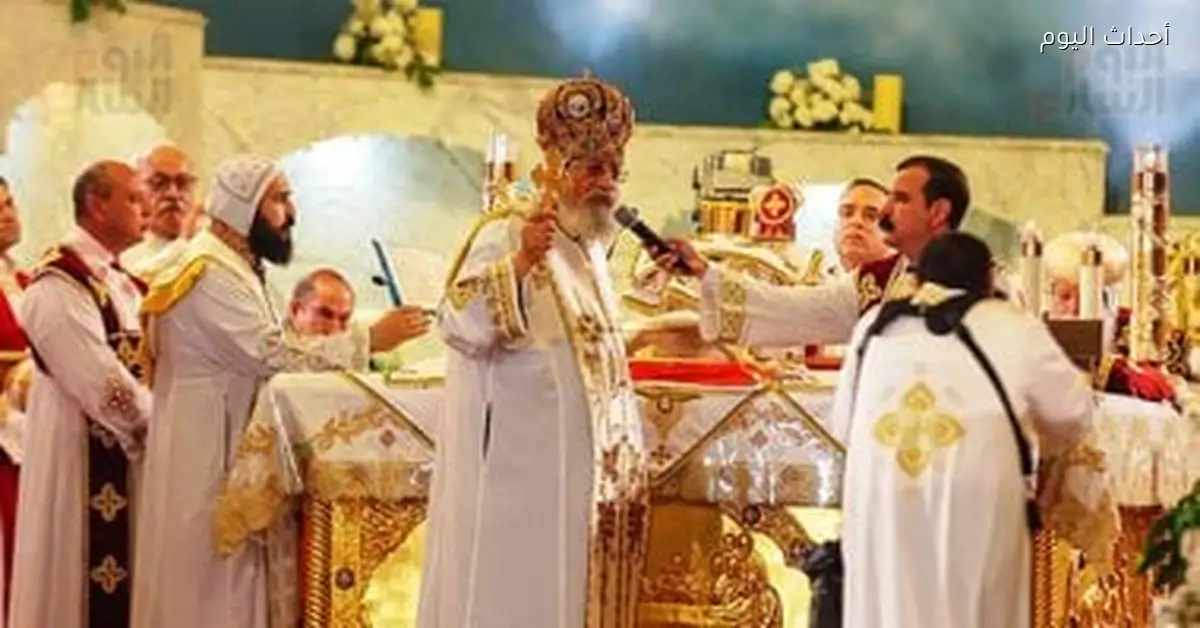 البابا تواضروس يقيم قداس عيد الميلاد في كاتدرائية ميلاد المسيح بالعاصمة الجديدة