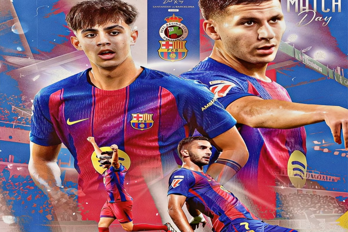 مباراة برشلونة ورسينغ 