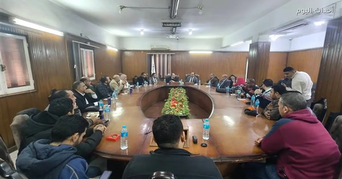 الغرفة التجارية ببني سويف تناقش ضبط الأسواق وسلامة الغذاء