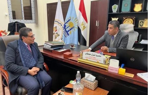 طاهر الخولي خلال اللقاء