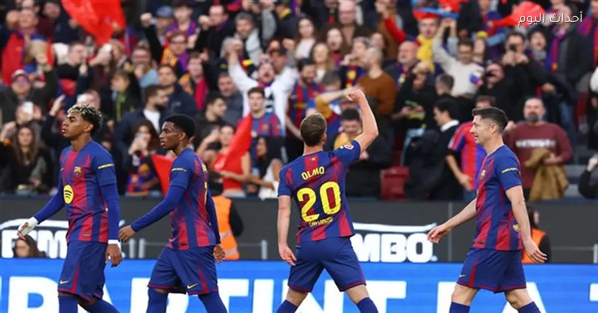 برشلونة يتفوق على أتلتيك بلباو بخماسية نظيفة في الشوط الأول بالسوبر الإسباني