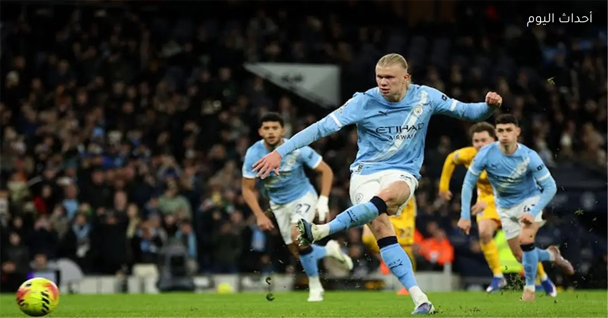 ترتيب هدافي الدوري الإنجليزي بعد هدف هالاند في مباراة مانشستر سيتي ضد برايتون