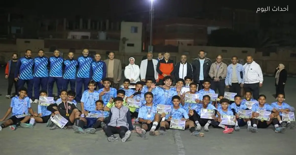تكريم فريق ترسانة السويس 2010 لفوزه ببطولة كرة القدم