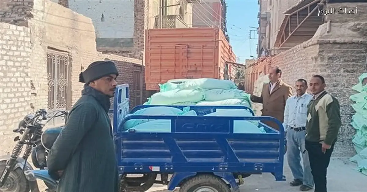 تموين قنا يضبط محاولة تهريب دقيق مدعّم