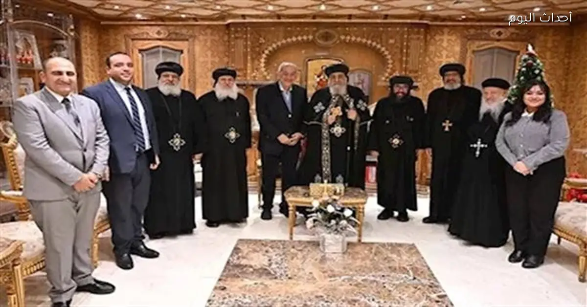 تهاني قيادات الدولة للبابا تواضروس بعيد الميلاد المجيد