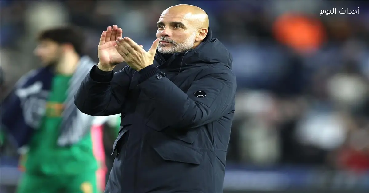 جوارديولا يتمنى الخير لعمر مرموش ويتجنب الحديث عن التحكيم أمام نيوكاسل