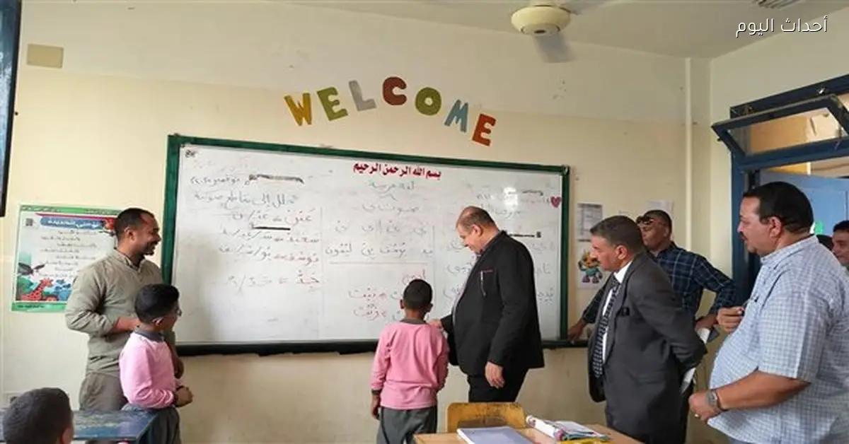 جولة تفقدية في مدارس قنا لمتابعة الامتحانات
