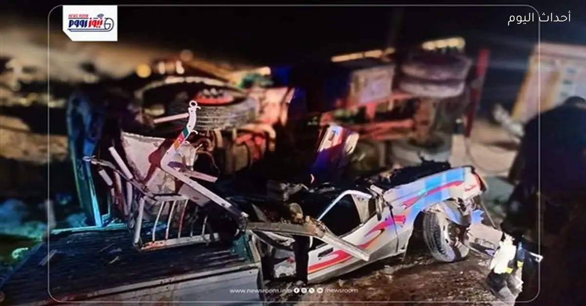 حادث طريق صحراوي بالمنيا يسفر عن 21 ضحية ومصاب