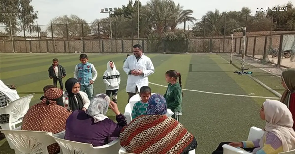 حياة كريمة تقدم 405 خدمات طبية لأهالي بني خليفة