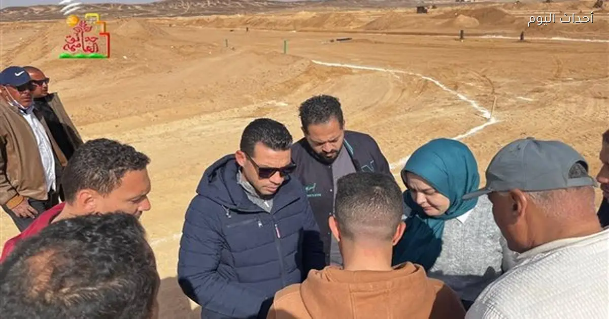 رئيس جهاز حدائق العاصمة يتفقد أعمال ترفيق أراضي بيت الوطن