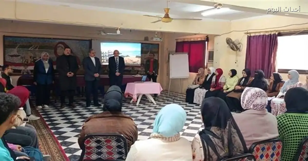 شباب ورياضة بني سويف تناقش مخاطر الهجرة غير الشرعية