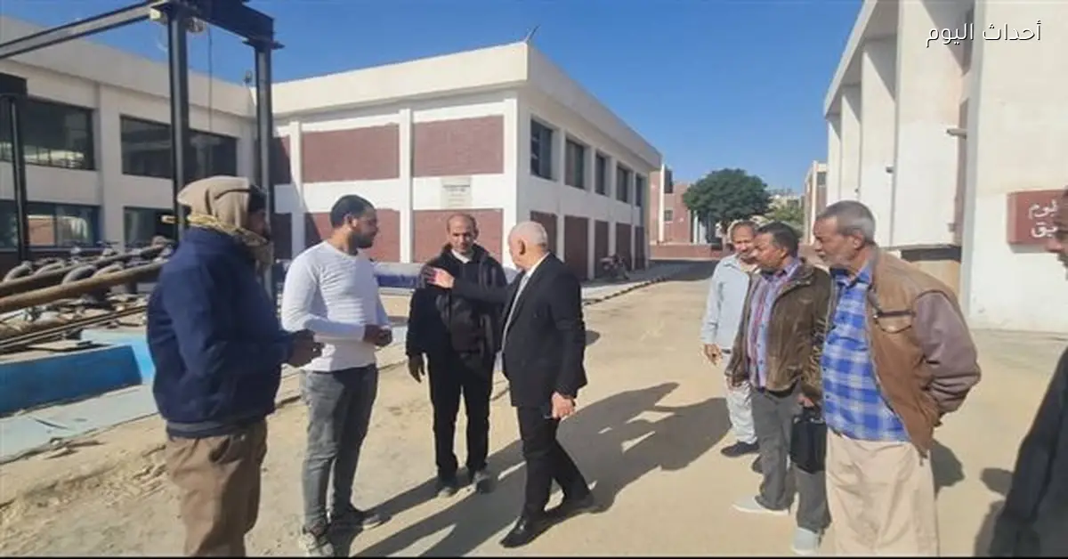 شركة مياه قنا تنظم ورشة عمل عن السلامة بالتعاون مع مديرية العمل