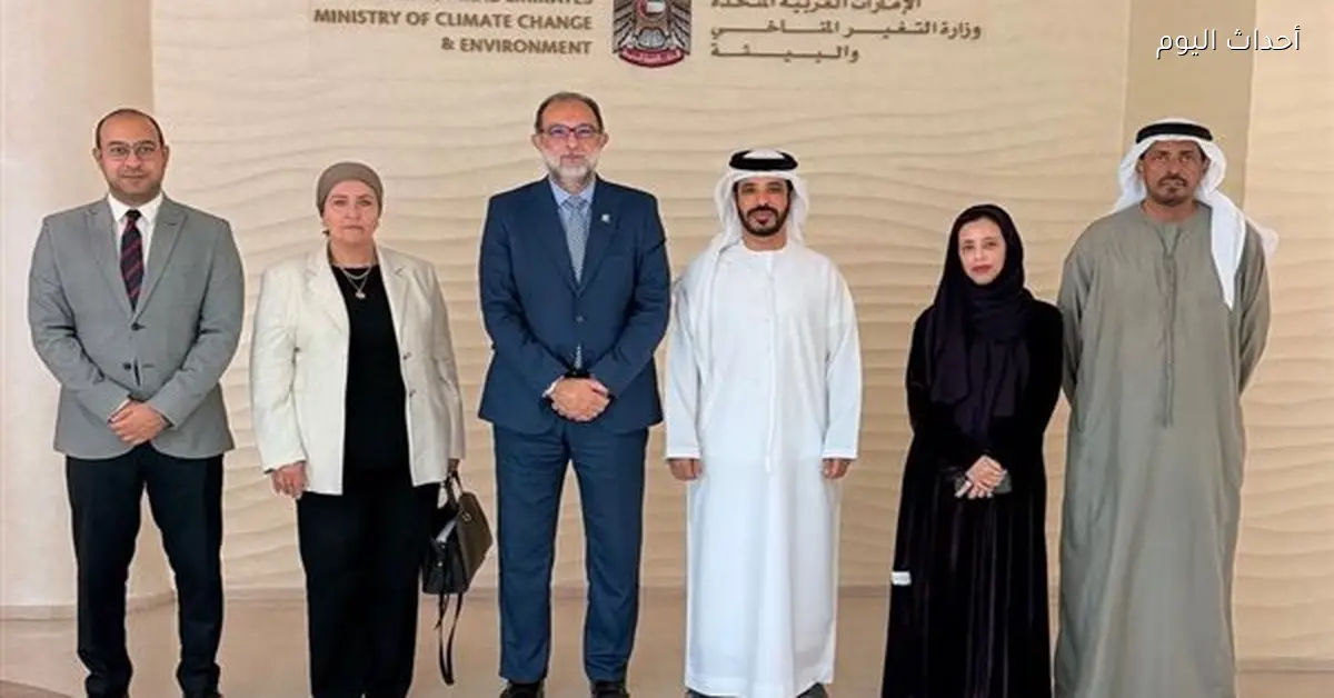 طارق الهوبي ومحمد الحمادي يناقشان تعزيز الأمن الغذائي