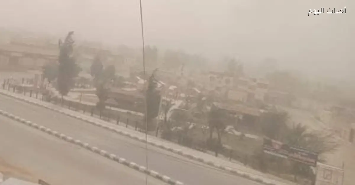 عواصف ترابية تضرب الفيوم والدائري و6 أكتوبر
