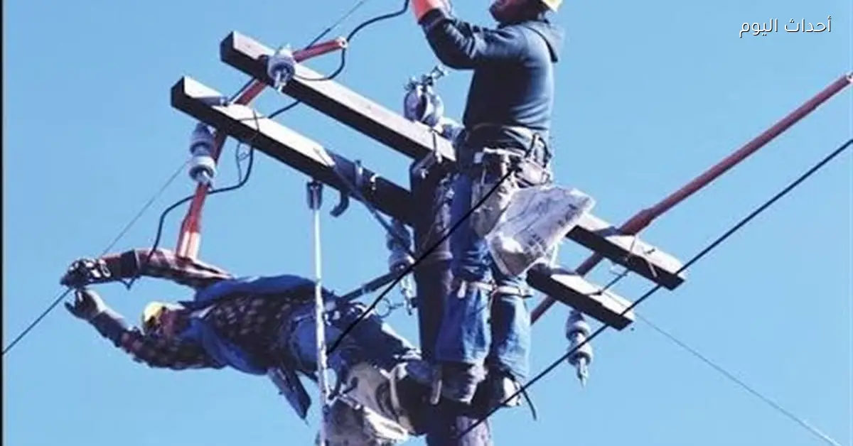 فصل التيار الكهربائي عن مناطق ببورتوفيق اليوم لأعمال صيانة